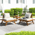 IDZO Armless Club Chairs Design Heavy Duty 400lbs Capacity Elegant Patio Bistro by Idzo