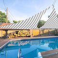 E&K Sunrise 4' x 4' x 4' Sun Shade Sail Triangle Canopy Shade Cover UV Block by EKSUNRISEINC