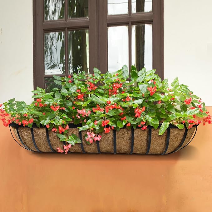 4 Pack 48 Inch Window Deck Railing Planter Boxes - Image 6