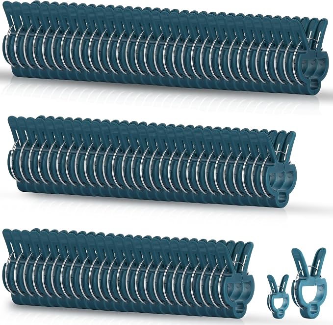 Plant Support Clips, Gardening Lever Loop Gripper Clips Help Stems Vines Grow by PERSZEN