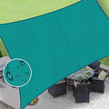 LOVE STORY Rectangle 9'x10' Waterproof Sun Shade Sail Canopy UV Block by LOVESTORY