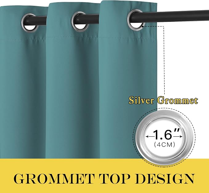 NICETOWN Blackout Curtains 84 Inch Length, Thermal Insulated Curtains - Image 6