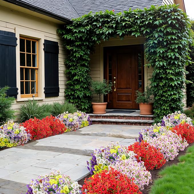 24 Bundles Artificial Pansy Flowers - Image 7