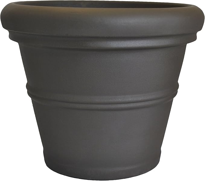 Tusco Products RR135ES Classic Rolled Rim Garden Planter by TuscoProducts