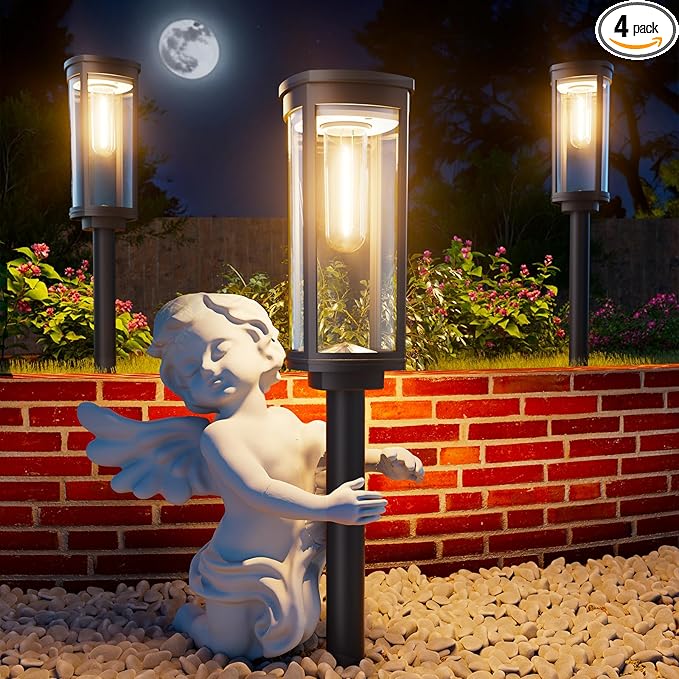 Solar Pathway Lights Outdoor, IP65 Waterproof Auto On/Off Solar Garden Lights by Professionalproductionofsolarlightsoutdoor%EF%BC%9A%EF%BC%89