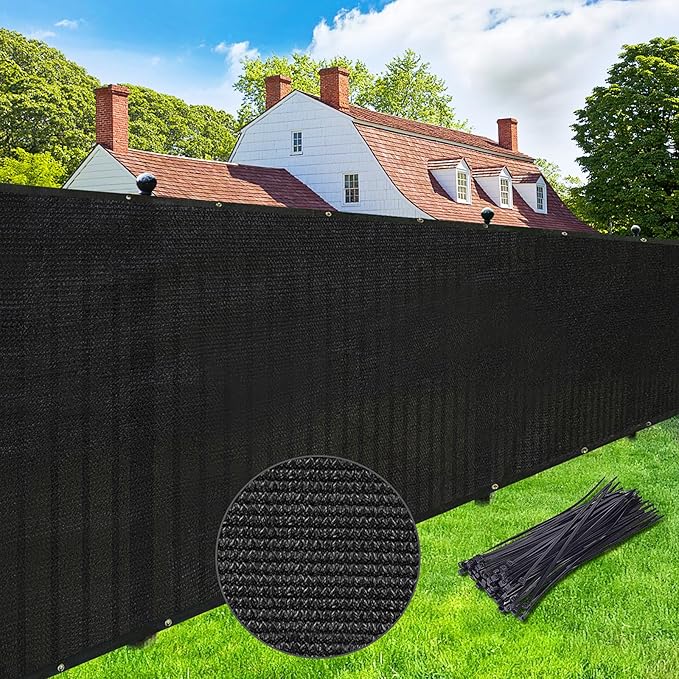UPGRADE Privacy Screen 5' x 25' Fence Commercial Shade Cover by UPGRADE