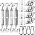 YOFIT 44 Pcs Shade Sail Hardware Kit, 5 Inch Outdoor Sun Sail Accessories by yofit