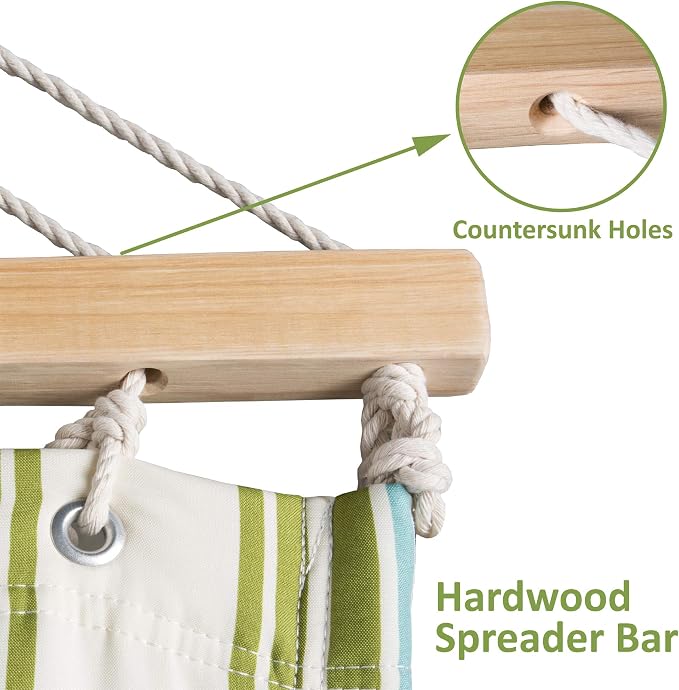 SUNCREAT Hammock 2 Person Heavy Duty, Double Hammocks - Image 5