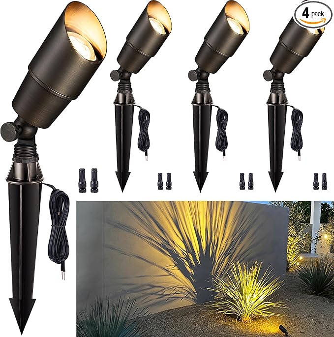Gardenreet Brass Landscape Lighting by Gardenreet