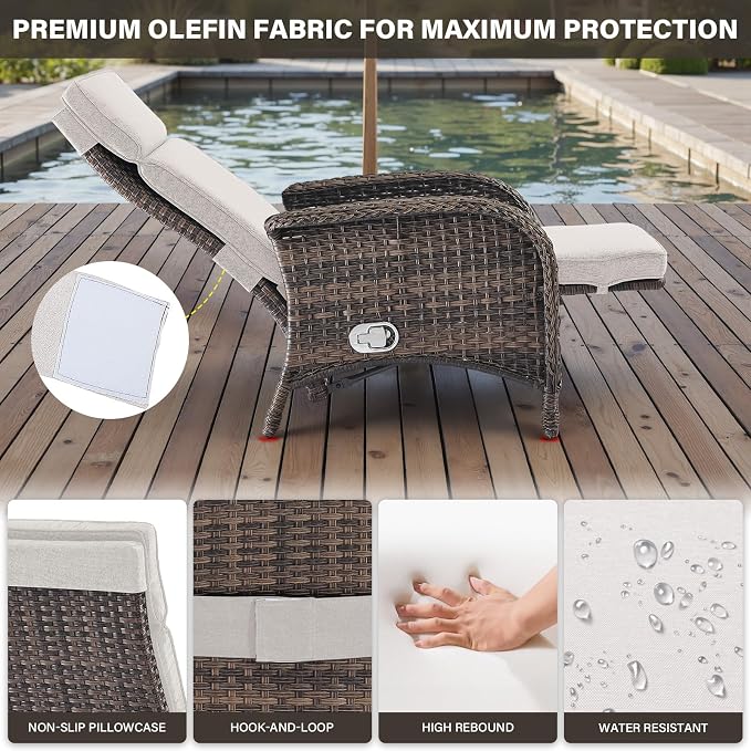 Belord 5 Piece Patio Furniture Set - Image 5