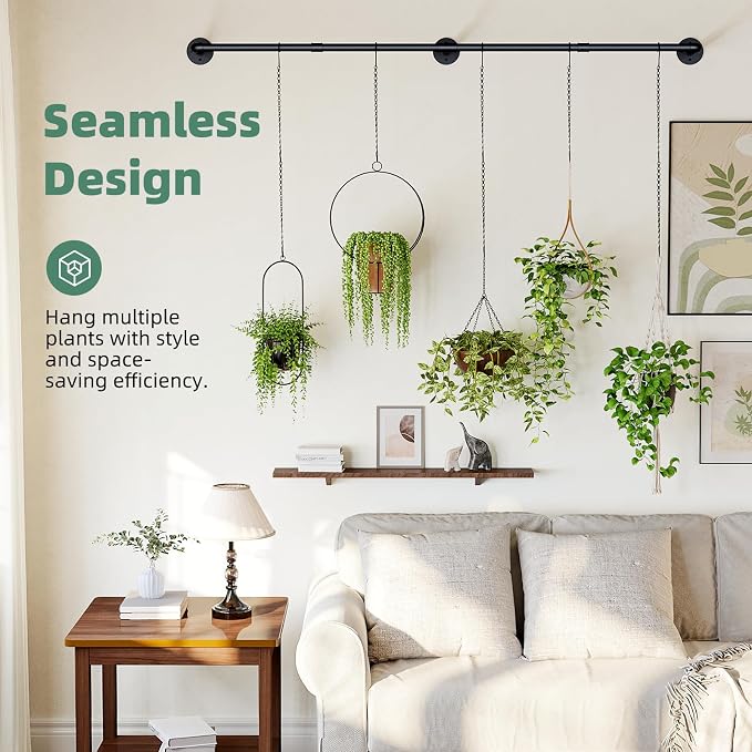 Plant Hanger Indoor with 6 Hanging Chains Hanging Planters - Image 3