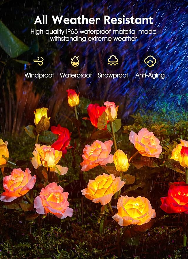 Brightown Outdoor Solar Garden Lights - Image 5