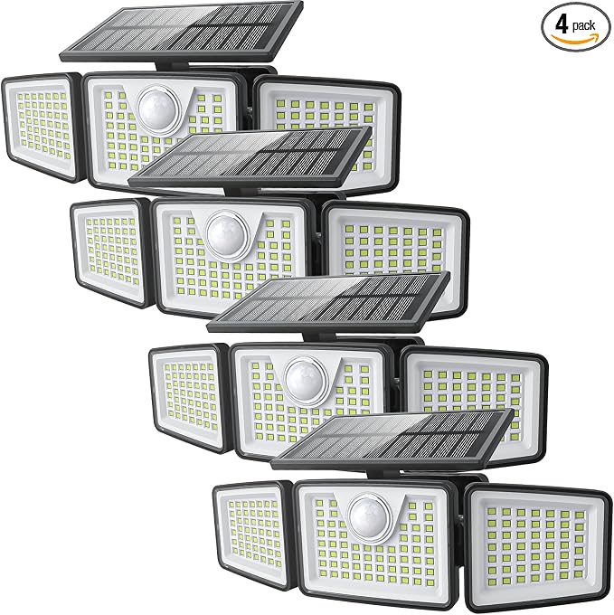 2500LM Solar Lights Outdoor by ChargebySunLightUpHome