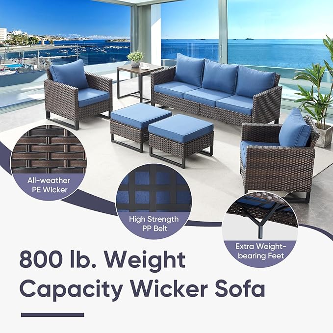Belord 7 Pieces Patio Furniture Set - Image 7