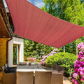 KANAGAWA 6'X12' Rust Red Custom Size Sun Shade Sail Rectangle UV Block Canopy by KANAGAWA