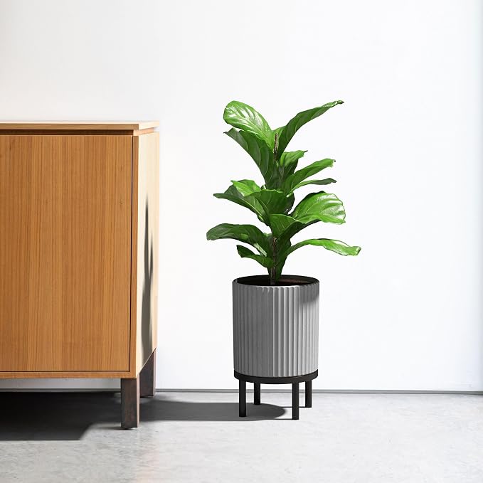Veradek Demi Series Round Planter w/Stand - Image 4