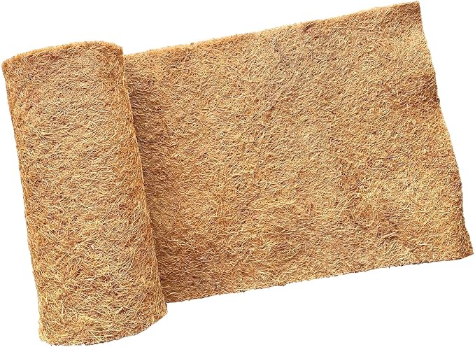 14x100 Inch Coconut Liner Roll for Planters Flower Basket Natural Coco Fiber by KarlliuHOMEGARDEN