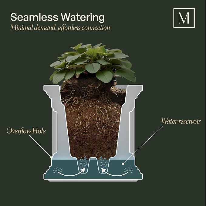 Mayne Nantucket 5-Foot Window Box – Self-Watering, Weather-Resistant Planter - Image 2