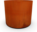 PLANTERCRAFT Corten Steel Metal Planter Box, Round Sizes, Modern Garden Steel by Plantercraft