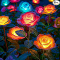 WdtPro Solar Lights Outdoor, 8 Pack Solar Garden Light by WdtPro