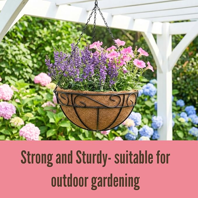 LaLaGreen Hanging Planter for Outdoor Plants Hanging Baskets - Image 3