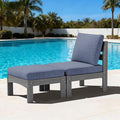 SERWALL 2 Pieces Patio Sofas, HDPE Outdoor Conversation Set by SERWALL