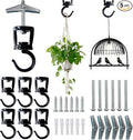 ONIKK Ceiling Hooks for Hanging Plants, Heavy Duty Metal Plant Hooks, Screw in by ONIKK
