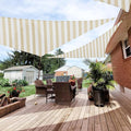 Patio Paradise 19' x 19' x 19' Sun Shade Sail Triangle Canopy Shade Cloth by Patio