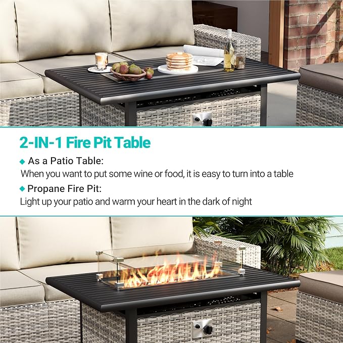 13-Piece Outdoor Patio Furniture Set - Image 7