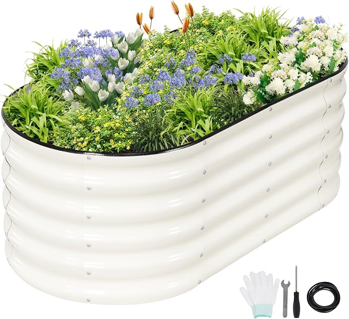 Galvanized Raised Garden Bed by Permade