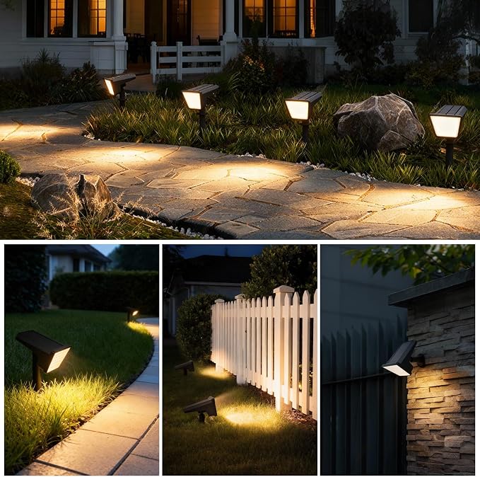 Philips 2 Packs Solar Spot Lights Outdoor Waterproof, 28 LED 3000K Solar - Image 8