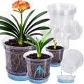 MIXC 18 Packs 6.5/5/4 Inch Self Watering Pots by MIXC