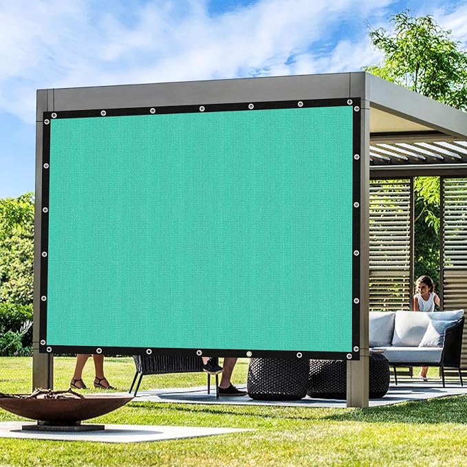 Artpuch Outdoor Pergola Shade Cover 9' X 24' Sun Shade Cloth by Artpuch