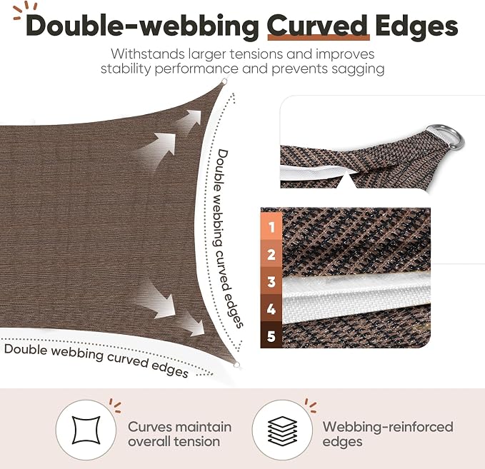 Quictent 20x26ft Sun Shade Sail - Image 6