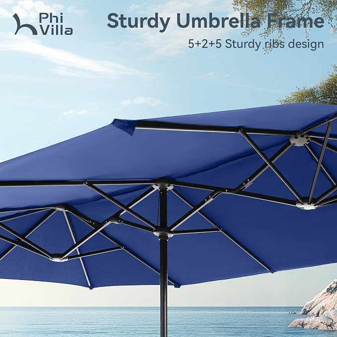 PHI VILLA Outdoor Patio Dining Set - Image 8