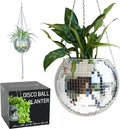 SCANDINORDICA Disco Ball Planter – Value Package: Mirror Disco Planter by SCANDINORDICA