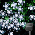 Brightown 60 LED Solar Flower String Lights Outdoor Waterproof Fairy Lights by Brightown