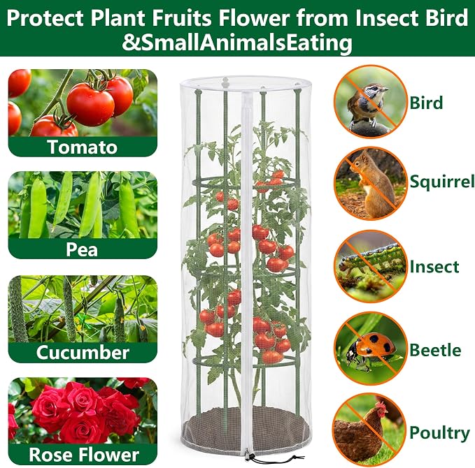 4 Pcs Garden Bird Netting Cover - Image 5
