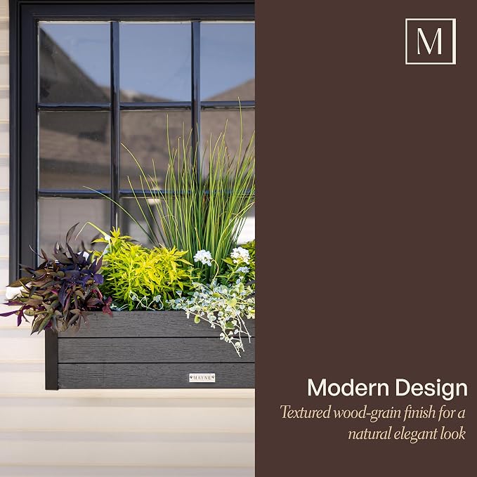 Mayne Vista 5ft Modern Window Box Planter - Image 6