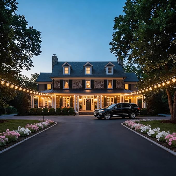 RTTY Dense-Glow 200FT Outdoor String Lights Expandable System - Image 7