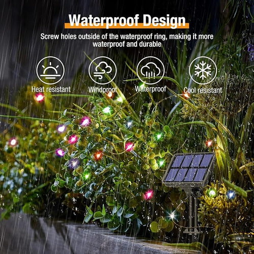 2 Pack Solar String Lights for Outside - Image 2