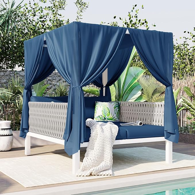 Outdoor Patio Sunbed Lounger by Merax