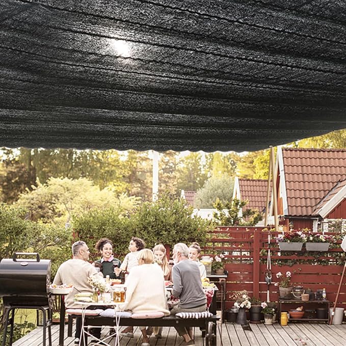 Shade Cloth for Plants Greenhouse, 80-90% Sunblock Shade Sails for Outdoor - Image 8
