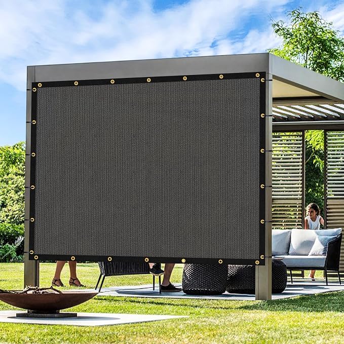 Artpuch Outdoor Pergola Shade Cover 6x22 FT Sun Shade Cloth by Artpuch