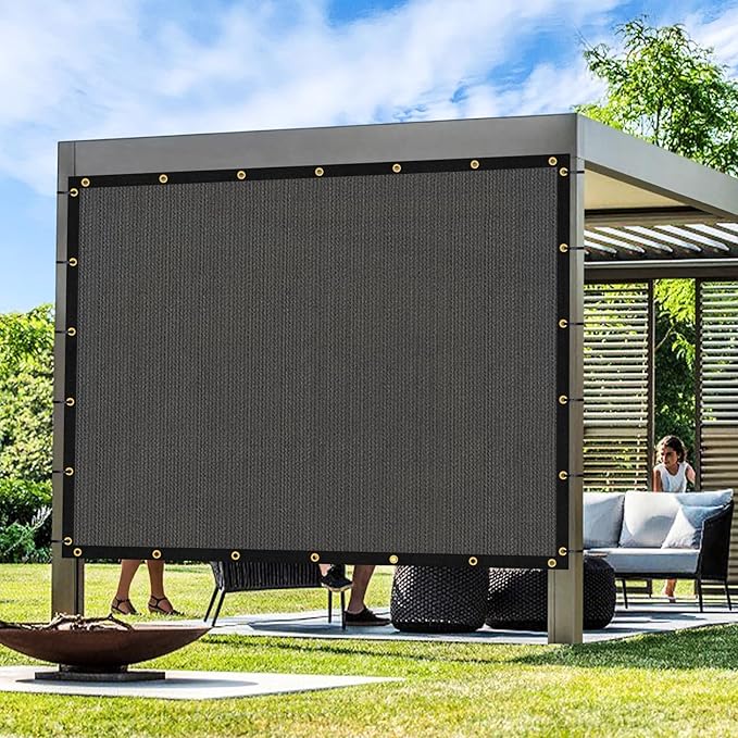 Artpuch Outdoor Pergola Shade Cover 13x24 FT Sun Shade Cloth by Artpuch
