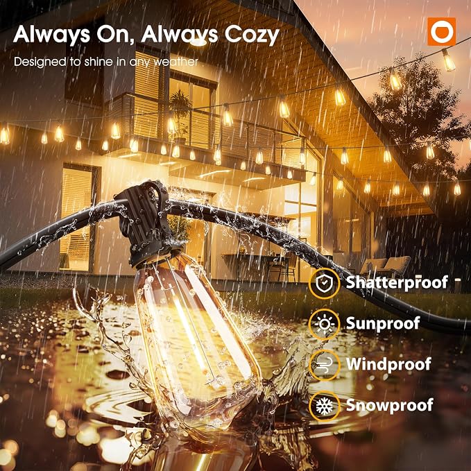 addlon 200FT Smart Outdoor String Lights - Image 3