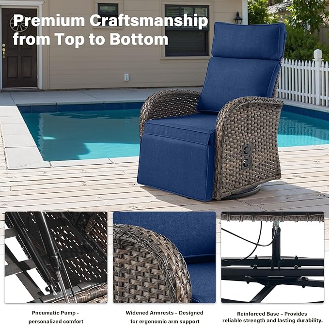 Belord 7 Piece Patio Furniture Set - Image 5