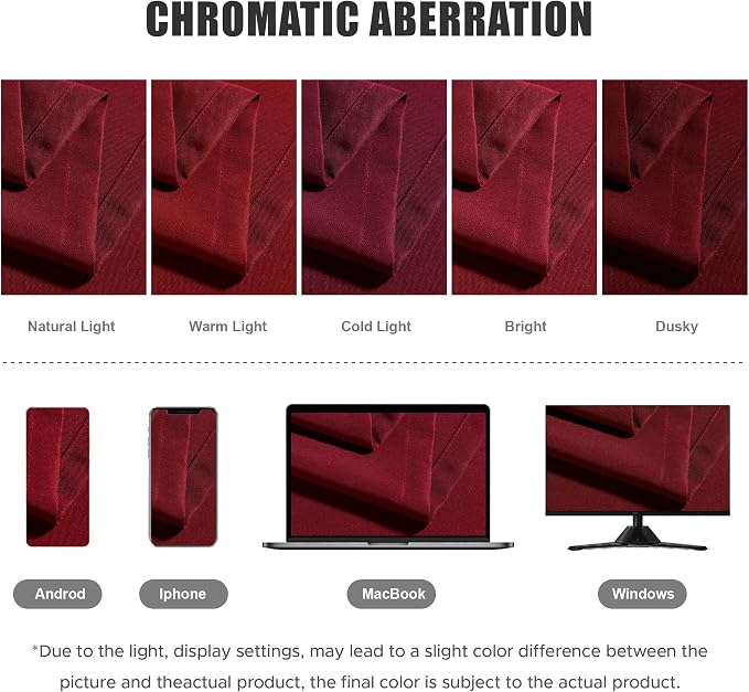 BONZER Extra Wide Waterproof Outdoor Curtains - Image 5
