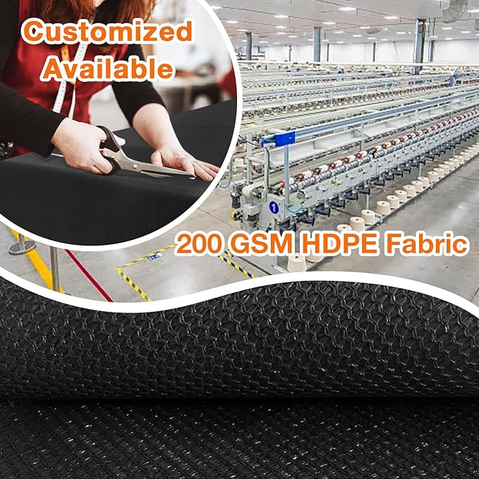 Artpuch Outdoor Pergola Shade Cover 9x23 FT Sun Shade Cloth - Image 2