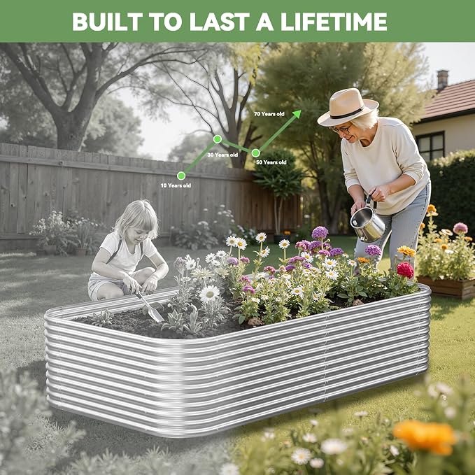 3 Pack Tall 4x2x1.5FT Raised Beds - Image 8